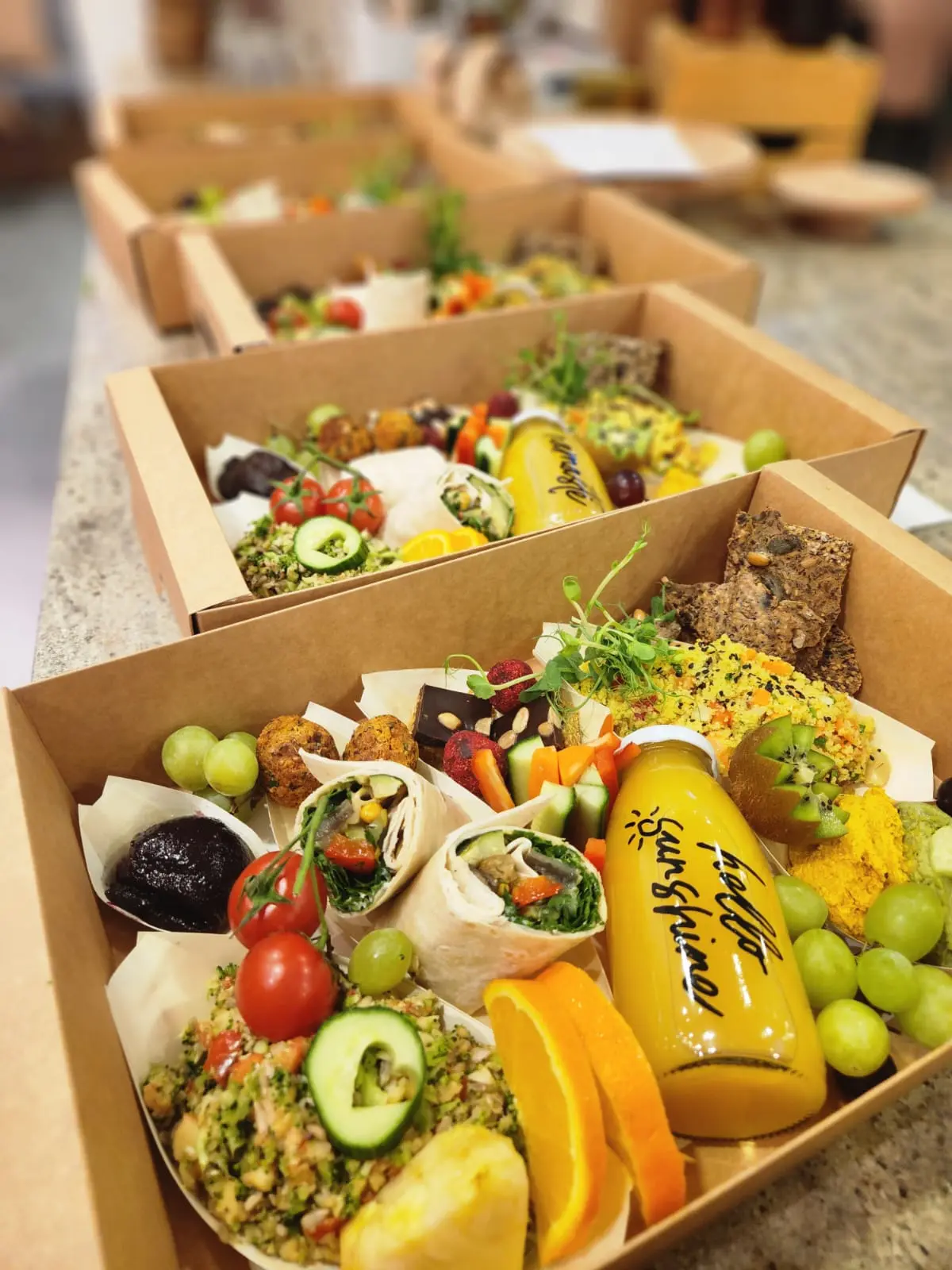 Vegane Brunchbox von Laib & Seele